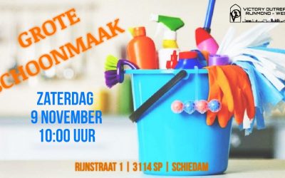 Grote schoonmaak 8-11