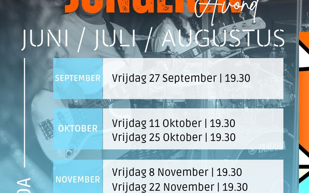 Jongerenavond agenda